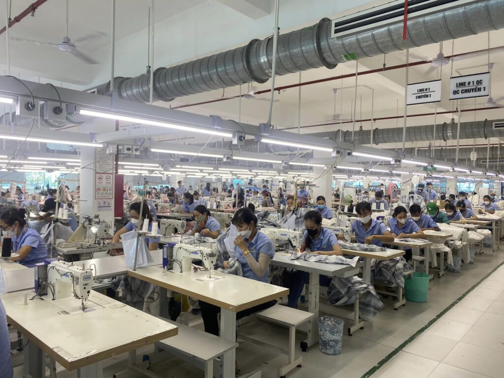 Clothes Factory Visit in Vietnam