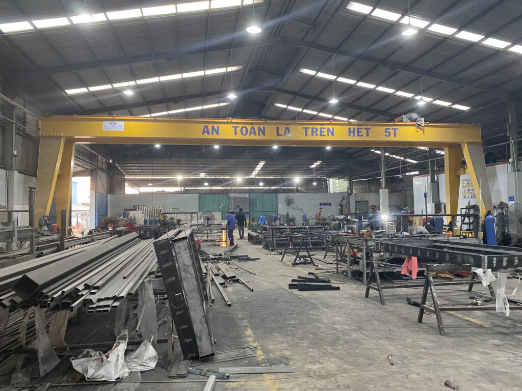 Metal factory in Vietnam